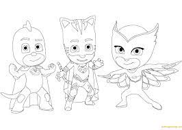 Owlette, with her sharp mind and super planning skills, is quick to act. Catboy Gecko And Owlette From Pj Masks Coloring Pages Pj Masks Coloring Pages Coloring Pages For Kids And Adults