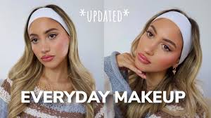 everyday makeup routine natural dewy