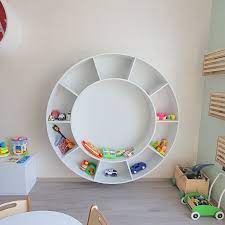 Buy Round Wall Shelf Display Unit At