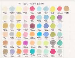 Hero Arts Shadow Ink Color Chart Shabby Chic Crafting