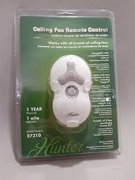 Hunter 27185 Ceiling Fan Light Remote