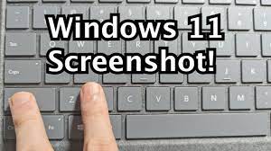 to screenshot on windows 11 or 10 pc
