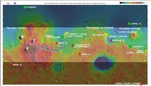 Each map has a specific set of coordinates and a level of resource frequency for metals, concrete and water deposits. Human Mars Exomars