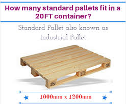 How Many Standard Pallets Fit In A 20ft Container