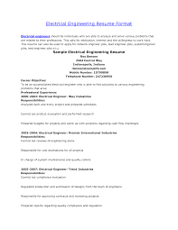Electrical Engineer Resume Example clinicalneuropsychology us