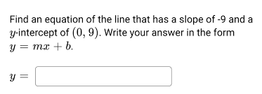 Answered Find An Equation Of The Line