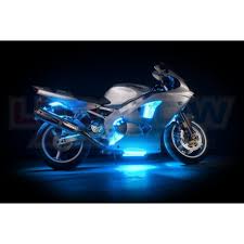 Ice Blue Classic Led Motorcycle Light Kit