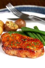 juicy oven baked pork chops lemon