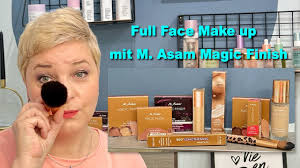 full face make up mit m asam magic