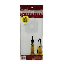 6 carpet pro vacuum cleaner bags cpu