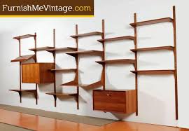 teak wall wall mounted shelves