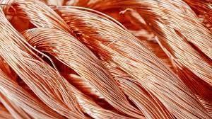 copper used to make electrical wires