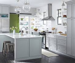 light gray kitchen cabinets decora
