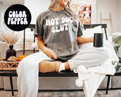 Hot Dog Slut Shirt, Gifts, COMFORT COLORS, Tshirt, Tee, Him Her, Unisex -  Etsy Canada