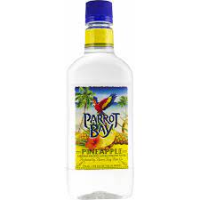 parrot bay pineapple rum 750ml plastic
