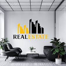 Real Estate Office Wall Decal Teamwork