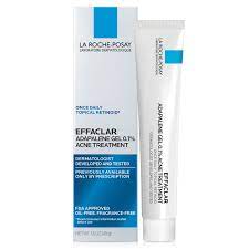 Buy Gel d'adapalène effaclar de La Roche-Posay Traitement de l'acné à 0,1%,  crème rétinoïde topique à résistance aux prescriptions pour le visage, aide  à éliminer et à prévenir l'acné et les pores