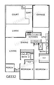 Sun City West G8332 Garden Home Floor Plan