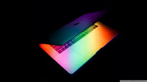 apple macbook pro laptop colorful ultra