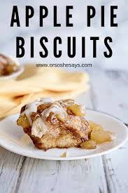 pillsbury biscuit apple dessert or so