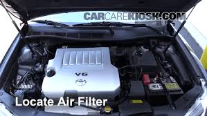 Air Filter How To 2012 2014 Toyota Camry 2014 Toyota