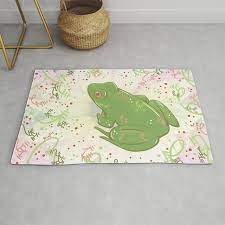 little frog rug by vanillakirsty society6