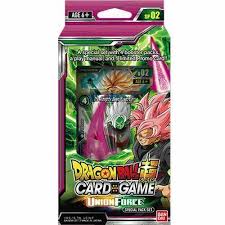 Bandai relaunched the card game on july 28, 2017. 1x Dragon Ball Z Super Union Force Tcg Special Pack English Card Game 4 Boosters For Sale Online Ebay