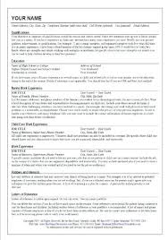 Example Nanny Resume Examples Of Resumes Title On For Babysitter