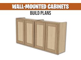 Cabinets Wall Mounted Build Plans