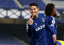 Creative midfielder james rodriguez shocked fans across the world when he joined everton from then la liga champions . 2 Goals Assist For James Rodriguez As Everton Stays Perfect Deccan Herald