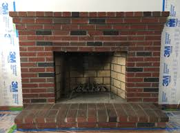 Brick Fireplace Makeover Burlington