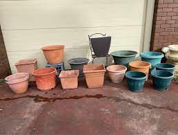 Garden Pots Bundle 15x Pots