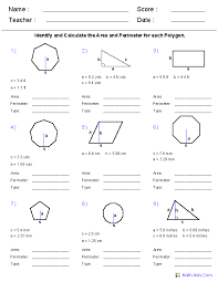 Find the perimeter of the regular shapes by counting the squares. Geometry Worksheets Area And Perimeter Worksheets