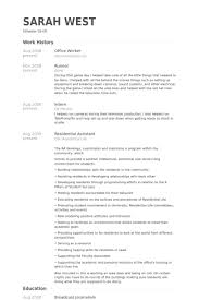 OFFICE ASSISTANT RESUME SAMPLE    
