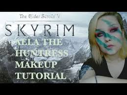 skyrim aela the huntress makeup