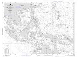 Nga Chart 524 Western Part Of Pacific Ocean Including