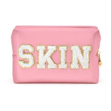 pink cosmetic toiletry bag