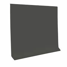 tarkett rubber wall base charcoal 1 8 x 120