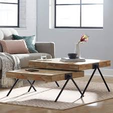 51 Wooden Coffee Tables To Anchor Your