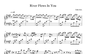Download and print river flows in you sheet music for easy piano by yiruma from sheet music direct. River Flows In You Sheet Music Yiruma Music Score