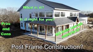 Remodeling your basement is a great way to utilize your extra space. Post Frame Construction Pros Cons Youtube