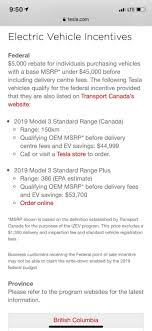 In response, tesla announced today it's cutting the price of all its vehicles by $2,000. Tesla Reduces Range Price To Be Eligible For Canada Ev Invective Teslamotors