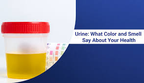 urine what color and smell say about