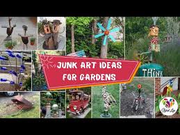 Revamp Your Garden Using Junk Art Ideas