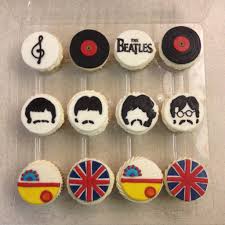 The Beatles Cupcake Toppers Yellow Submarine Beatles