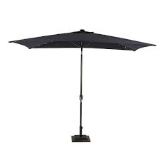 10 Ft Market Patio Umbrella In Black
