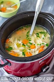 slow cooker en noodle soup recipe
