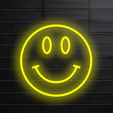 Smiley Face 15x15 In Neon Sign