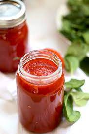 homemade tomato sauce with canned tomatoes
