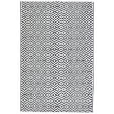 homebase outdoor rug grey 160x230cm